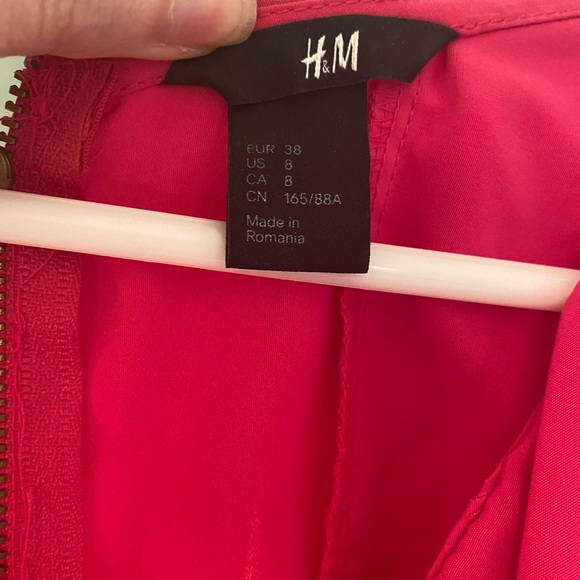 Coral H&M dress size 8 - Picture 3 of 3